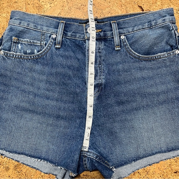 Hudson Lori High Rise Denim Cutoff Short NWT In Wonderwall Sz 29 - Picture 11 of 11